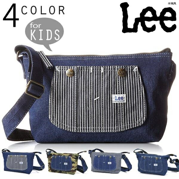 リー Lee KIDS デニム オーバーオール ポシェット キッズショルダーバッグ 幼稚園バッグ 子供用 0427003