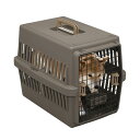 アイリスオーヤマ ペットキャリー 猫 キャリー 中型犬用 ブラウン 幅47×奥行67×高さ51cm