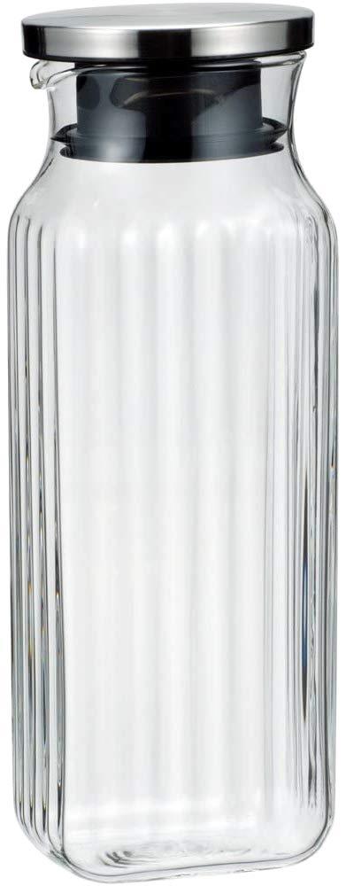 iwaki(イワキ) ガラス 保存容器 クリア 1000ml スクエアサーバー