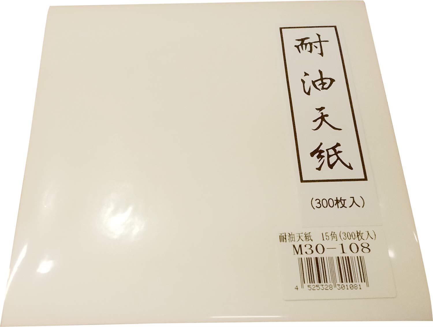 耐油天紙(300枚入)M30-108(150×150)