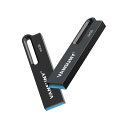 Vansuny USBメモリ 64GB 2個セット USB3.2 Gen1 最大読出速度120MB/s 高温耐性 耐衝撃 USBフラッシュメモリ 金属ボディ デ...