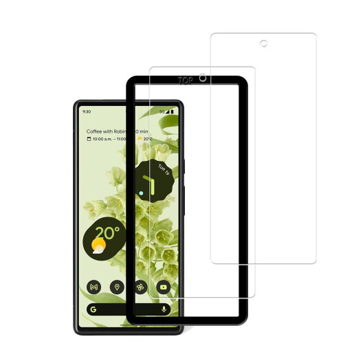 【2枚セット指紋認証】ガイド枠付き KPNS 日本素材製 強化ガラス Google Pixel 6 用 ガラスフィルム 強化ガラス カバー 保護フィルム 【2枚セット指紋認証】ガイド枠付き KPNS 日本素材製 強化ガラス Google Pixel 6 用 ガラスフィルム 強化ガラス カバー 保護フィルム