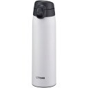 タイガー魔法瓶(TIGER) タイガー 水筒 600ml ワンタッチ マグボトル ステンレスボトル 真空断熱ボトル 保温保冷 在宅 タンブラー利用可 スノードロップ(ホワイト) MCT-K060WT(3)