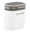 カクセー マグボトル 水筒 380ml ホワイト 真空二重構造 保温 保冷 ワンタッチ オープン ハンドル付き 防錆 耐傷 パウダーコーティング アウトドア マインドフリー MF-38W