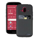 【 Agaiy 】FUJITSU F-52B/Easy Phone F-52B/Raku Raku F-52B 対応 ケース 背面カード収納 耐衝撃 薄型 軽量...