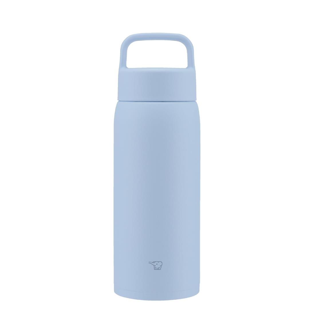 楽天hanatomori楽天市場店【シームレスせん・食洗機対応】象印マホービン 水筒 800ml 大容量 ハンドルつき スク リューマグ 保温・保冷 スポーツドリンクOK フロストブルー SU-DA80-AM
