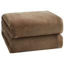 Hansleep 毛布 シングル ブランケット 夏用 130x165cm キャメル マイクロファイバー 柔らかく肌触り フランネル 洗える 静電防止 四季適用 (130x165,キャメル)