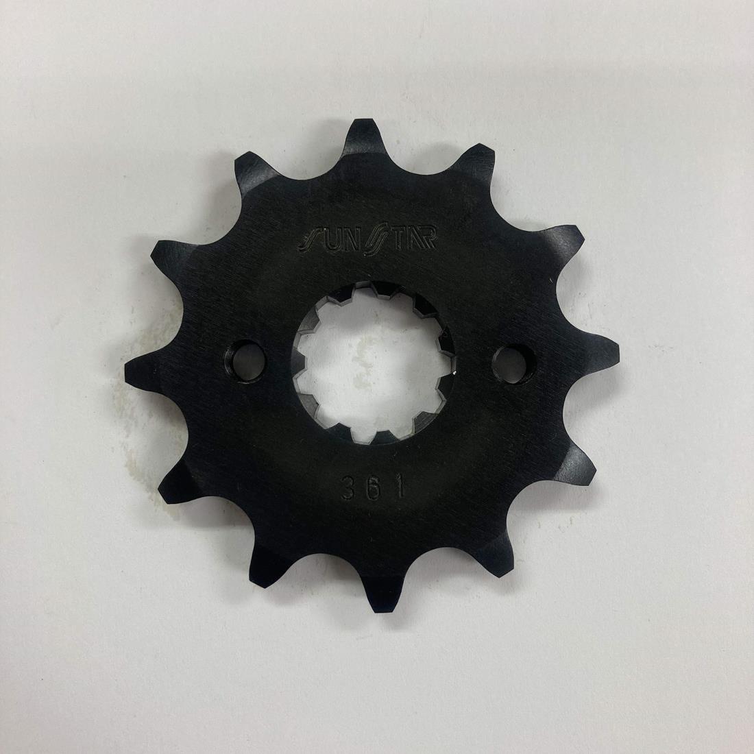 サンスター(SUNSTAR) フロントスプロケット 520-12T XR250・BAJA(95-)/XR250Motard/CBR250R(10-)/AX-1/DEGREE 361-12