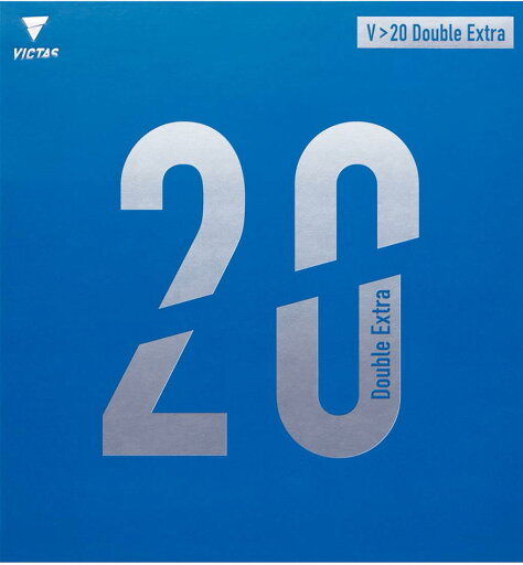 ヴィクタス(VICTAS) 卓球 ラバー V>20 Double Extra(ダブルエキストラ) 裏ソフト レッド(0040) 1.8 200080 ヴィクタス(VICTAS) 卓球 ラバー V>20 Double Extra(ダブルエキストラ) 裏ソフト レッド(0040) 1.8 200080