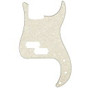 Musiclily 13穴 PBプレシジョンベース用ピックガードFender USA/Mexico製Standard Precision Bass用 、4Pパーチメントパール