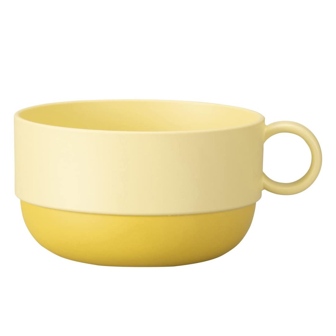 宮本産業 ミンファーリ スタックスープマグ YE サイズ：約φ11.5 H7.2 138139