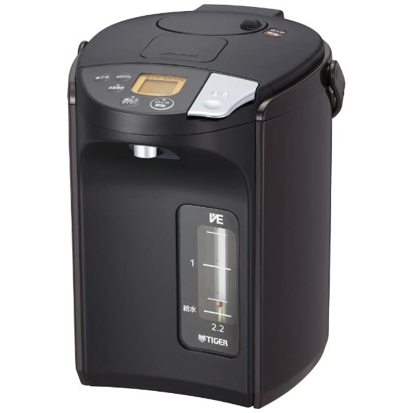 スタイル：3)スタンダード/6つの安心・安全構造/年間電気代約6,800円◆商品名：PIS-A221-T本体サイズ:(約)21.7×28.2×28.3cm(幅×奥行×高さ)電源:AC100V湯沸時の消費電力:700W期間:1年マグネットプラグ(電源コード)・安心・安全設計…蒸気を本体の外に出しません。蒸気レスを行うための操作やお手入れの必要がない構造です。高温の蒸気によるやけどのおそれがありません。結露の心配がないため置き場所が自由に選べる。 ・たっぷり沸かしてまほうびんで保温…高真空2重瓶(VEまほうびん構造・ステンレス製)の容器は、通電を切っても保温できる頼もしい構造です。 ・電動給湯もエアー給湯もOK ・らくらくレバー式電動給湯…軽い力で押せるレバー式電動給湯を採用。 らくらくタッチでお湯が注げます。 ・蒸気レスでもしっかりカルキぬき沸とう…蒸気レス沸とうは100度まで達し、蒸気をすばやく感知して、沸とうを終了。蒸気レスでもカルキのぬけたおいしいお湯をおとどけします。 ・くっきり見やすいオレンジクリア液晶…くっきり見やすいオレンジクリア液晶 ・沸くまで何分表示…沸とうするまでの残り時間(目安)をお知らせ。