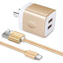 Viviber2ポートUSB充電器*1個+USB Type-Cケーブル1m*1本USB充電アダプター 急速充電器 タイプC充電器 アイホン16 AC USBコンセント アンドロイドスマホ充電器 ドコモ携帯充電器 Xperia充電器 Galaxy充電器ケーブル USB 2.0 ケーブル USB-C充電ケーブル タイプCケーブル A