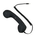 Parishop スマホ 受話器 i Phone iPad 用 携帯電話用ヘッドセットコンピューター 首に挟める アイフォン アンドロイド レトロ 電話機 3....
