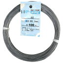 ダイドーハント (DAIDOHANT) ( 軟質 ) メッキ針金 鉄 ・ 亜鉛メッキ 太さ #20 0.9 mm x 長さ 100m 10155867