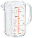 OSK(オーエスケー) 計量カップ リラックマ メジャーカップ 大 600ml 日本製 目盛り付 熱湯対応 持ち手付 かわいい おしゃれ 使いやすい 注ぎやすい...