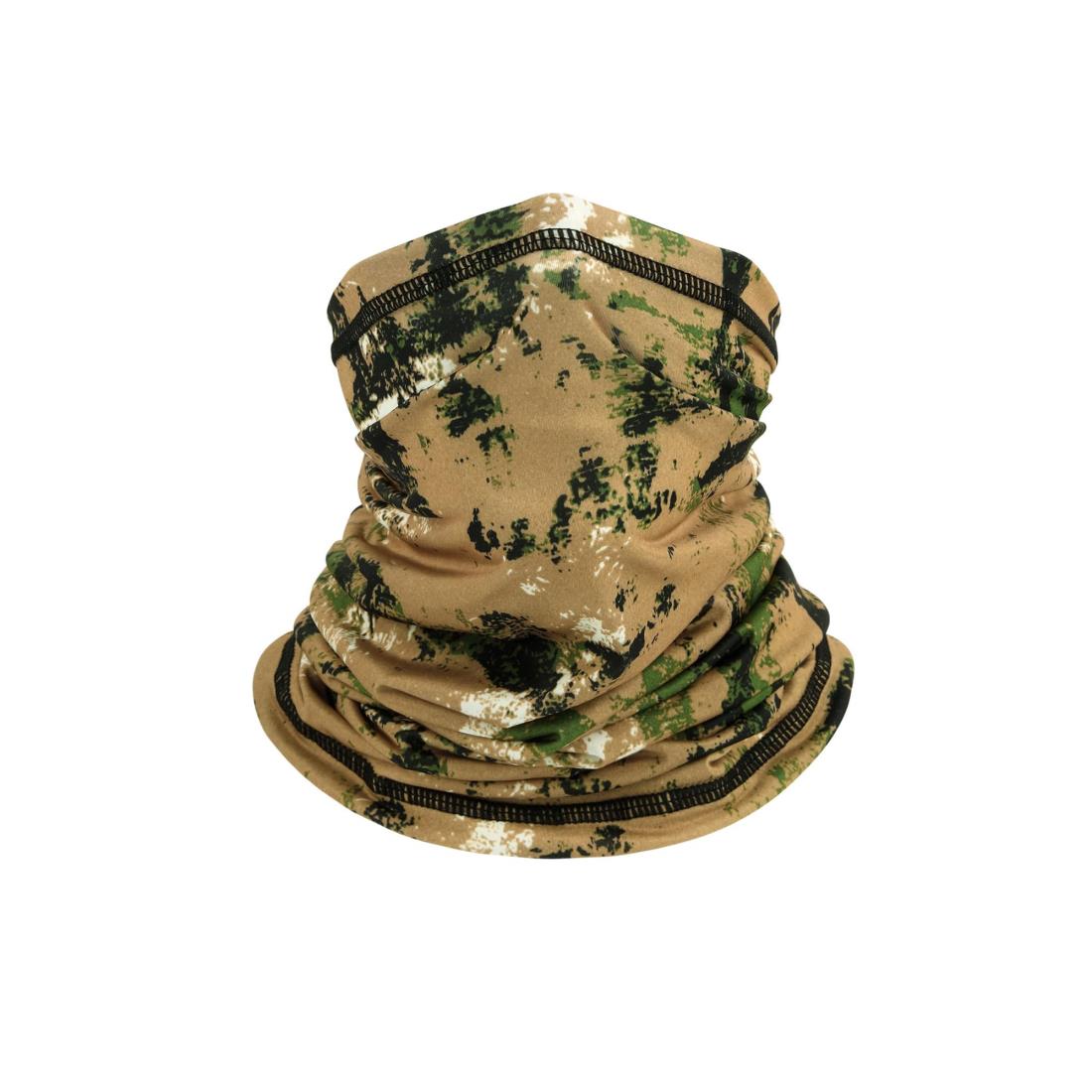 Trifong フェイスカバー 夏用 uvカット 迷彩 緑 マスク 水墨 冷感 速乾 吸汗 顔 日焼け対策 息苦しくない 紫外線カット 薄い フェイスマスク U...