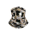 Trifong フェイスカバー 迷彩 夏用 uvカット 茶色 マスク 星柄 冷感 速乾 吸汗 顔 日焼け対策 息苦しくない 紫外線カット 薄い フェイスマスク ...