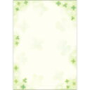 ササガワ(Sasagawa) タカ印 ポップ用紙 4-1916 和紙風 和柄用紙 和ごころ 白つめ草 A4 100枚