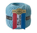 オリムパス製絲 金票 レース糸 #40 Col.361 水色系 50g 約445m