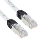 パンドウイット シールド LANケーブル Cat6A プロ仕様 1m ライトグレー STP6X1MIG