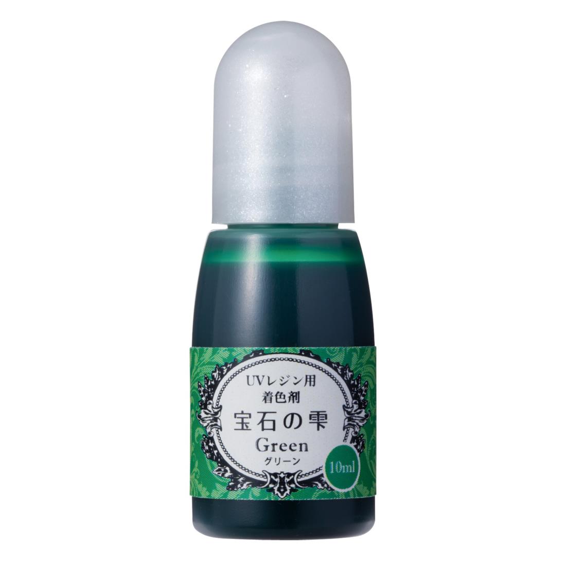 パジコ レジン 着色剤 宝石の雫 グリーン 10ml 日本製 403039