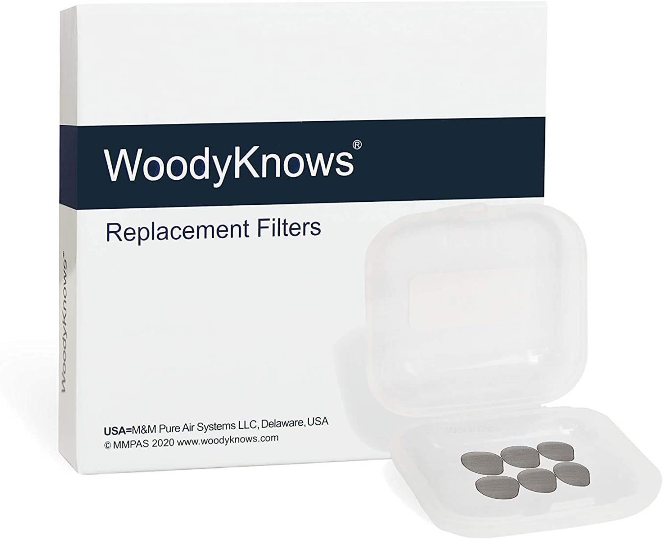 WoodyKnows 超通気性鼻フィルタ 交換用フィルタ