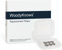 WoodyKnows 超通気性鼻フィルタ 交換用フィルタ(4)