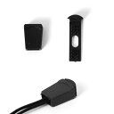 紐 ストッパー 2mm-4mm 10個入り コードストッパー コードエンド プラスチック ストッパー 直径約 編み紐 ロープエンドストッパー ゴム紐 先端 パラコード エンド 靴紐 紐止め
