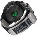 torbollo ガーミンベルト 22MMナイロンスポーツバンド Fēnix 8 AMOLED 47mm,Garmin Fenix 7 Solar/7 Sapphire Solar,EPIX 2,Fenix 5/5 Plus,Instinct,MARQ Expeditionなどに対応 ガーミンのクイックフィットver ガーミンスマートウォッチベルト
