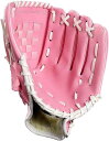 Nade 野球 グローブ 軟式 一般 オールラウド 内野手 右投げ キャッチボール野球 グローブ キャッチャーミット 内野グローブ 軟式 一般用 ソフトボール グローブ 大人 少年 子供 12.5 10.5 11.5 インチ 初心者 多色選 び ブラック ブラウン ピンク (ピンク, 大人用12.5インチ)