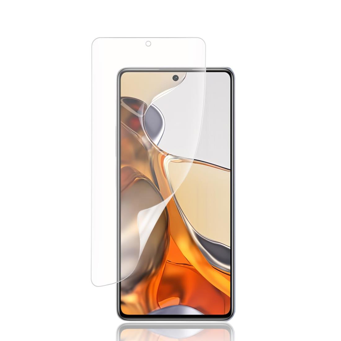 Xiaomi 14T / 14T Pro/Xiaomi Poco X7 Proフィルム【ガイド枠付き·指紋認証対応】TPU素材 反射防止/アンチグレア/浮き防止/気泡レス/キズ修復/浮き防止//ケースに干渉しない/全面保護 Xiaomi 14T 保護フィルム