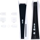 yufulai PS5用ポートキャップセット ほこり入れま栓 for PS5 (ホワイト) (White)
