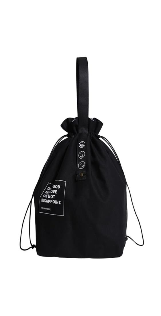 保冷 保温 綿100％のキャンバス生地 ランチバッグ-内側断熱アルミウール綿 大容量/便利/シンプル/ファ..