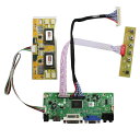 VSDISPLAY HD DVI VGA 映像 液晶制御基板 対応 23インチ 解像度1920x1080 4灯 30ピン LVDS液晶 LM230WF1-TLA1 LM230WF1-TLF1 LTM230HT01 MT230DW01 V.0