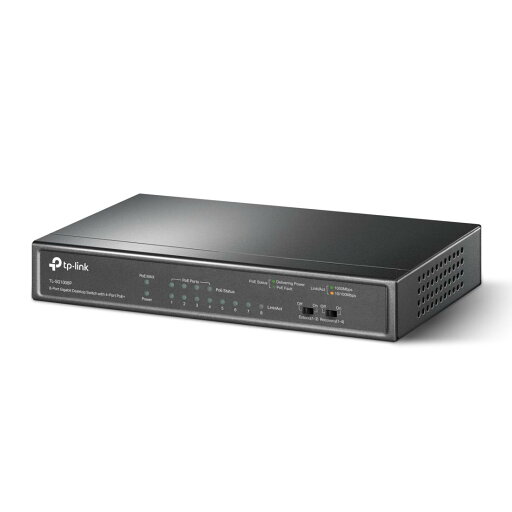 TP-Link アンマネージPoEスイッチ ギガ対応 8ポート(4ポートPoE) 無償 スイッチングハブ TL-SG1008P TP-Link アンマネージPoEスイッチ ギガ対応 8ポート(4ポートPoE) 無償 スイッチングハブ TL-SG1008P