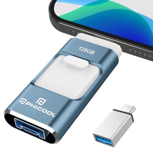 USBメモリー 4in1 多機能 データバックアップ 容量不足解消 外付けUSB 高速