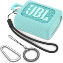 BEAUDOM JBL GO 3 シリコンケース 保護カバー衝撃吸収 携帯便利 JBL GO3 Bluetooth スピーカ専用保護収納 ストラップとフック付き...
