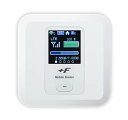 富士ソフト(Fujisoft) +F FS030W(シャインホワイト) モバイルWi-Fiルーター SIMフリー