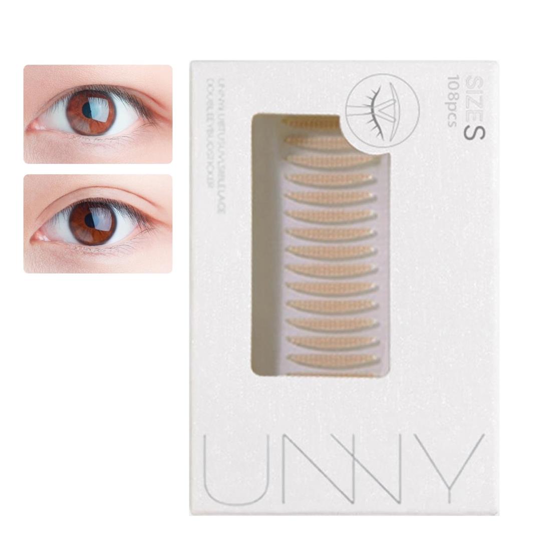 Lynlyulinger 自然な二重まぶた アイテープ 二重 テープ 二重テープ - 強力 5種類 肌色 自然 防水 目立..