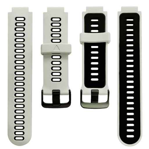 ガーミン用ベルト GARMIN交換用バンド Foreathlete/Forerunner 735XTJ 630J 620J 235J 230J 220J 735XTJ Approach S20/S5/S6 (white-black) ガーミン用ベルト GARMIN交換用バンド Foreathlete/Forerunner 735XTJ 630J 620J 235J 230J 220J 735XTJ Approach S20/S5/S6 (white-black)