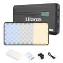 Ulanzi VL200 LEDビデオライト 撮影用 2500K-9000K 無段階調光 撮影照明 Type-C 充電式 小型 軽量 超薄型 持ち運び便利 5000mAh ミニ 商品撮影/ビデオ撮影/YouTube/Tiktok/生放送/自撮り等に適用 日本語説明書付き