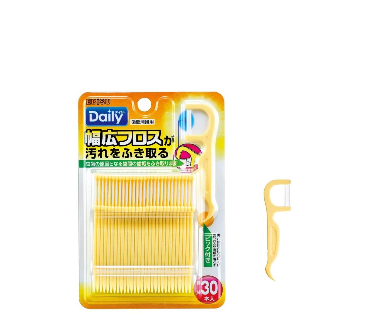 エビス 幅広フロス 30本入 2個組