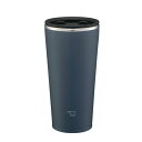 象印マホービン(ZOJIRUSHI) 象印 ステンレスタンブラー ふたつき 回転開閉ふた 保温・保冷 オフ ィスワーク おうち時間 450ml スレートブラック SX-FA45-BM(3)