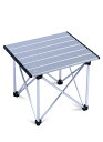 iClimb アウトドア テーブル 超軽量 折畳テーブル アルミ キャンプ テーブル ロールテーブル 耐荷重30kg bbq 登山 ツーリング ソロキャンプ ポータブル コンパクトキャンパス 収納袋付き(4)