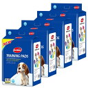 Dellion ペットシーツ 中厚型 トイレシート 犬 瞬間吸水 逆戻り防止 おしっこシート ペット用 レギュラーからスーパーワイドまで 柄付き 無香料 (スーパーワイド 100枚)