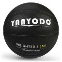 バスケットボール 7号 ヘビーボール バスケ ウエイトボール レーニング 練習用 屋外・屋内用 大人・高学生・大学生用 ブラック 表面の肌触りがよく 滑りにくい...