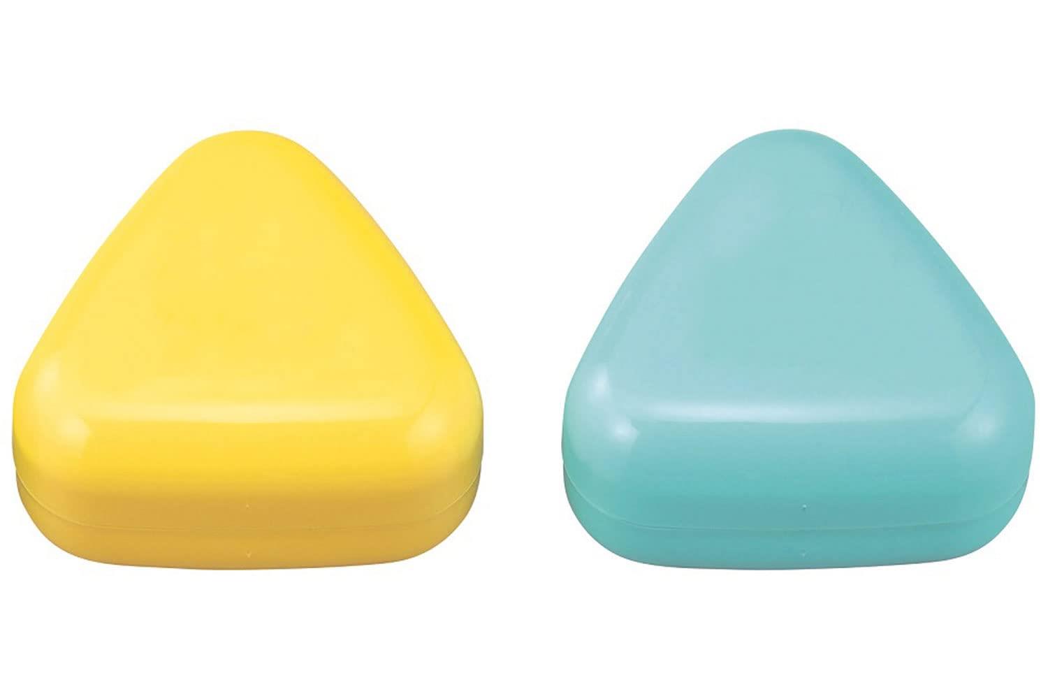 OSKおにぎりケース弁当箱ブルーイ...