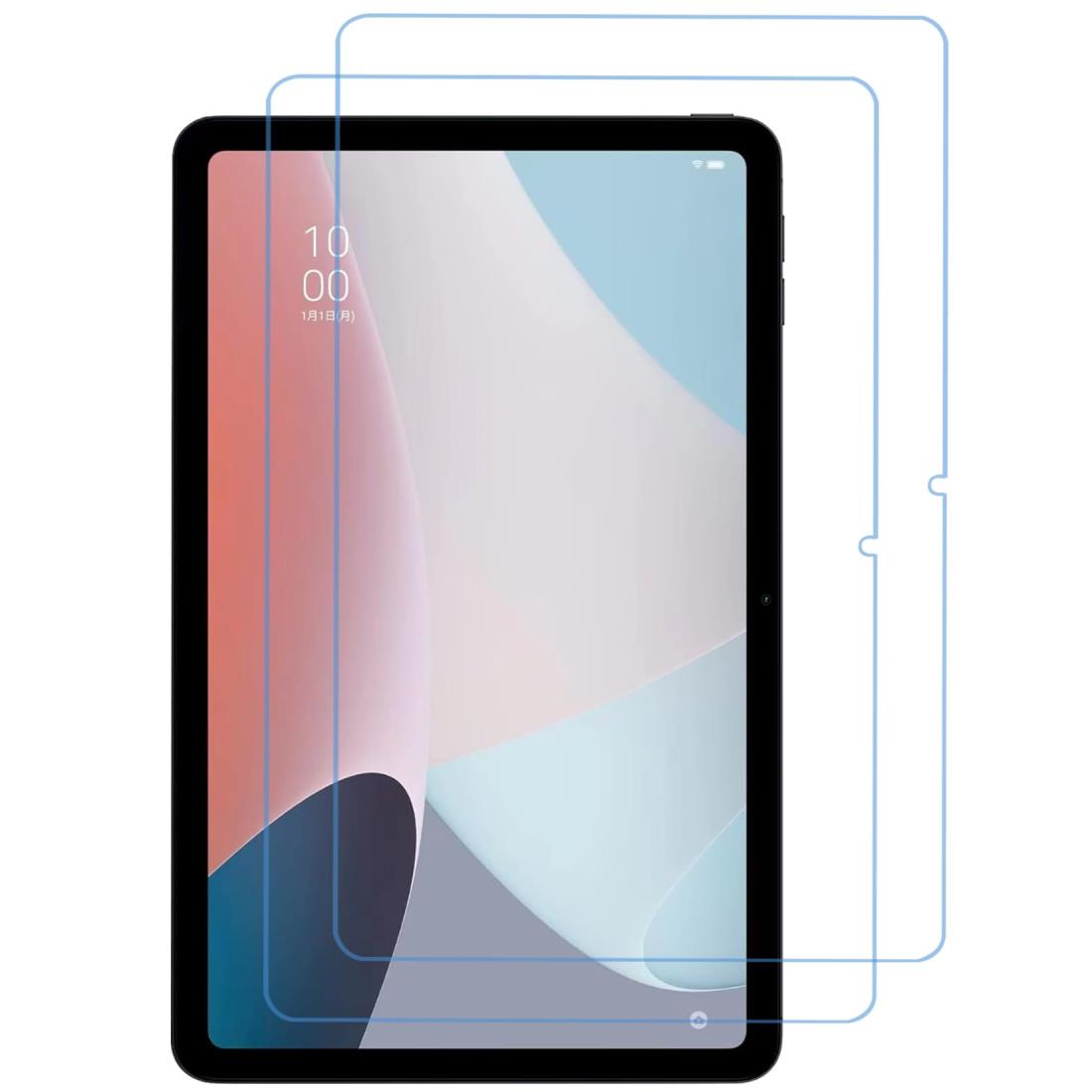 【2枚セット】OPPO Pad Air 10.36インチ ガラスフィルム 高透過率 高硬度9H 高感度タッチ 気泡防止 撥水撥油 耐衝撃 貼り付け簡単 FOR oppo Pad Air 10.36インチ 用