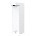Umimile ソープディスペンサー 自動 シャンプーディスペンサー フック付き 液体 食器用洗剤 壁掛け 充電式 400ml大容量 IPX6防水 ホワイト